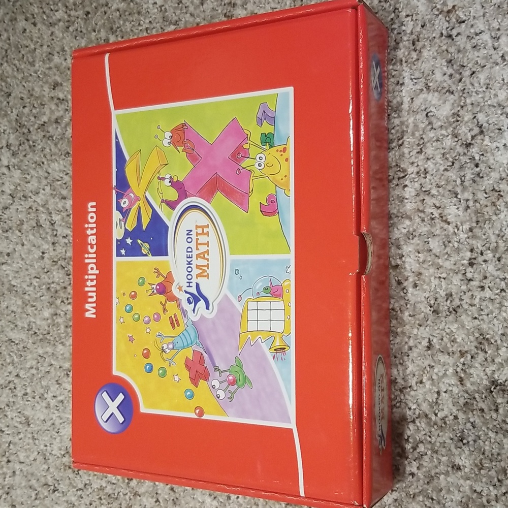 NEW in package Hooked on Math: Multiplication, 2nd-4th Grades